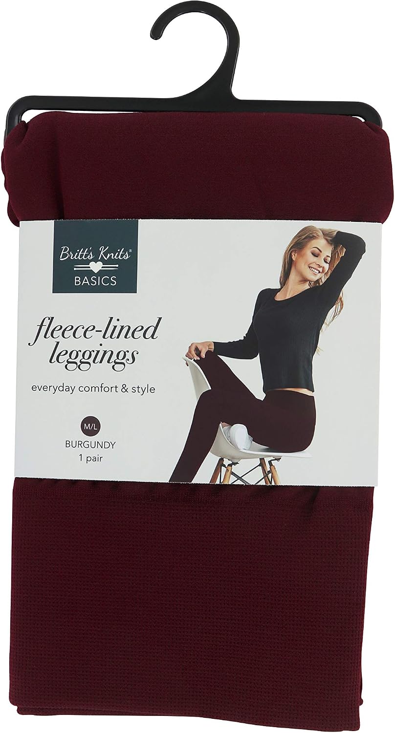 Britt's Knits Fleece Lined Leggings 