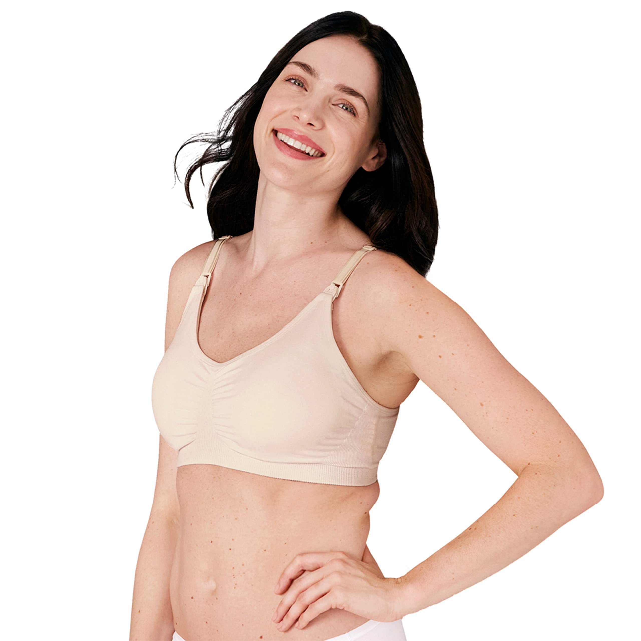 Medela 3in1 Hands Free Pumping and Nursing Bra, Lightweight for Ultimate Comfort When Breastfeeding