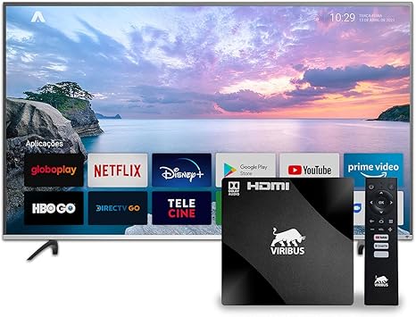 Tv box smart 4k conversor chromecast android 8gb 2gb ram nfe Clearance