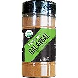 FreshJax Premium Organic Spices, Herbs, Seasonings, and Salts (Certified Organic Galangal Root Powder - Large Bottle)