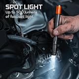NEBO Inspector 500 Plus Pen Light 500 Lumens USB Rechargeable IPX7 Magnetic Clip view 2
