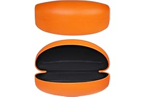 molshine Hard Shell Sunglasses Case,Classic Large Glasses Case for Sunglass,Eyeglasses with Cleaning Cloth,Pouch