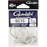 Gamakatsu 67703 Fly Hook, SC15, Silver, Various