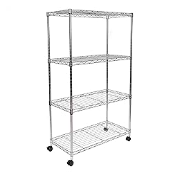 Seville Classics Solid Steel Wire Shelving Storage