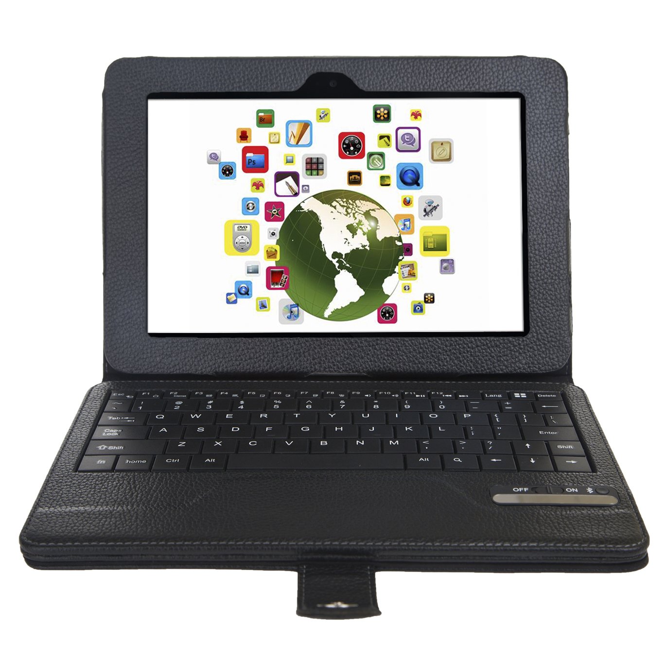 QQTech Removable Detachable Wireless Bluetooth ABS