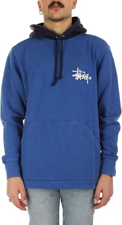 Stussy sudadera con logo y capucha - Azul - GLAMI.es