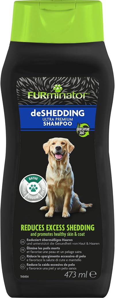 FURminator Deshedding Shampoo for Dogs 473ml Colourless