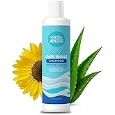 Fresh Monster Swim Shampoo for Kids – Clarifying Shampoo for Chlorine & Salt Water Removal – Tear-Free, Sulfate-Free, Gentle Post-Swim Hair Wash for Swimmers, 8.5 oz