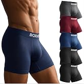 BOXHERO Ultra-Soft Boxer Briefs for Men &ndash; 10-Pack Breathable Men's Underwear &ndash; Anti-Chafing, Moisture-Wicking Boxers