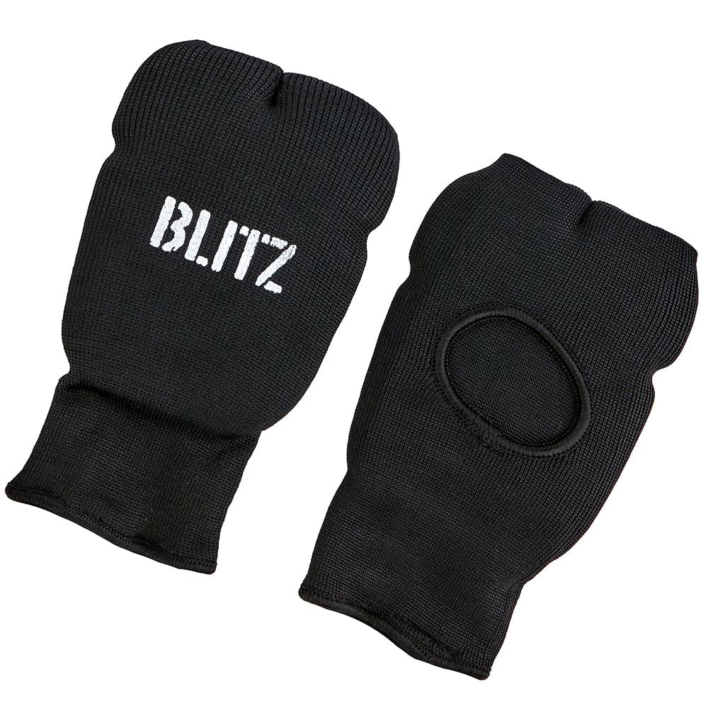 Blitz Elastic Hand Pads - Black - Senior