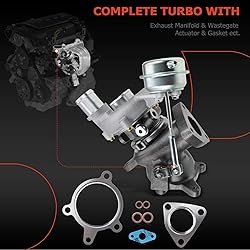 A-Premium Left Side Complete Turbo Turbocharger Kit
