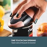 Cooks Professional Electric Can Opener Copper Black One Touch Cordless view 2