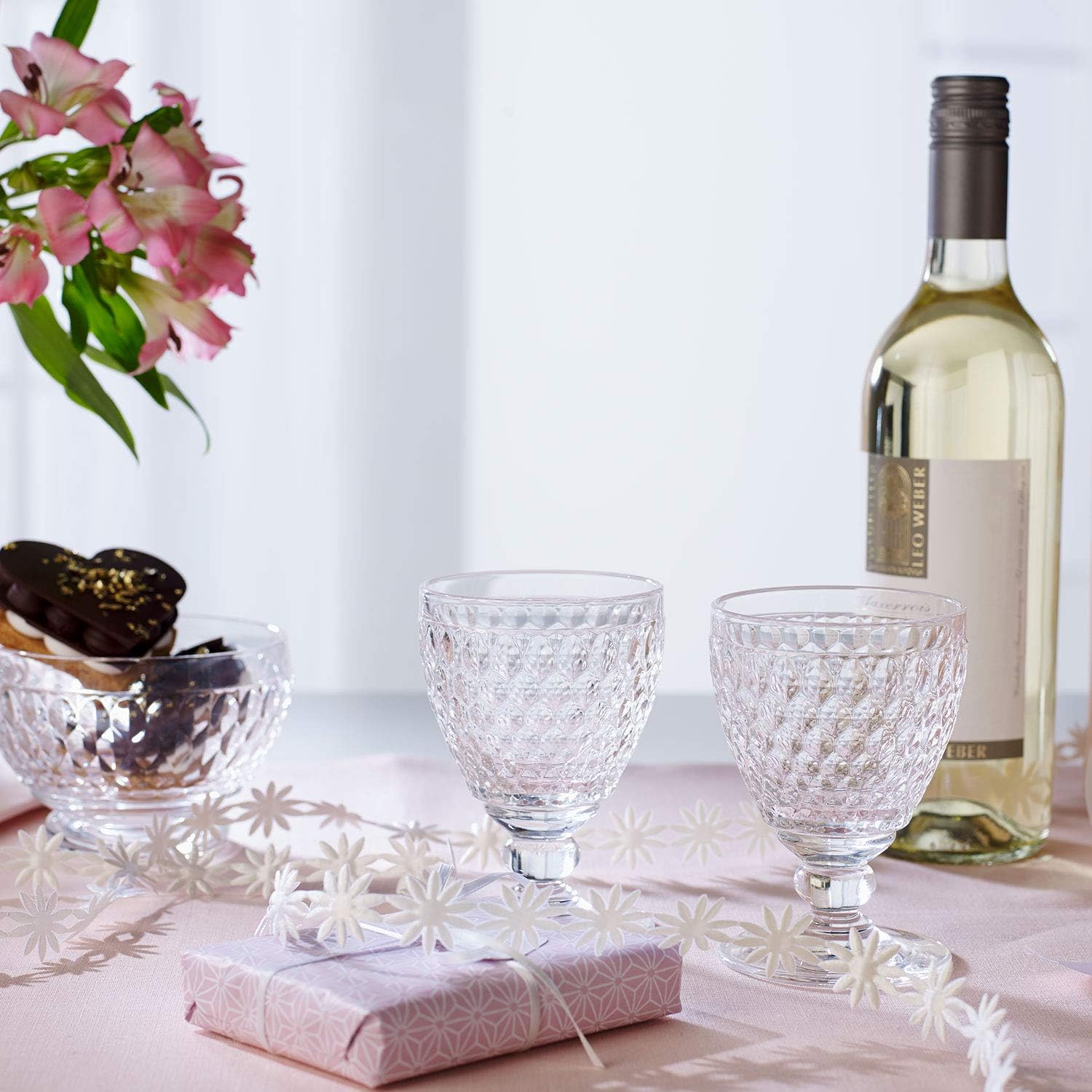 Villeroy & Boch Boston 120 mm Wine Goblet, Transparent - Image 3
