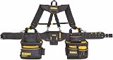DEWALT Tool Belt Organizer Rig Suspenders 25 Pockets Heavy Duty Construction