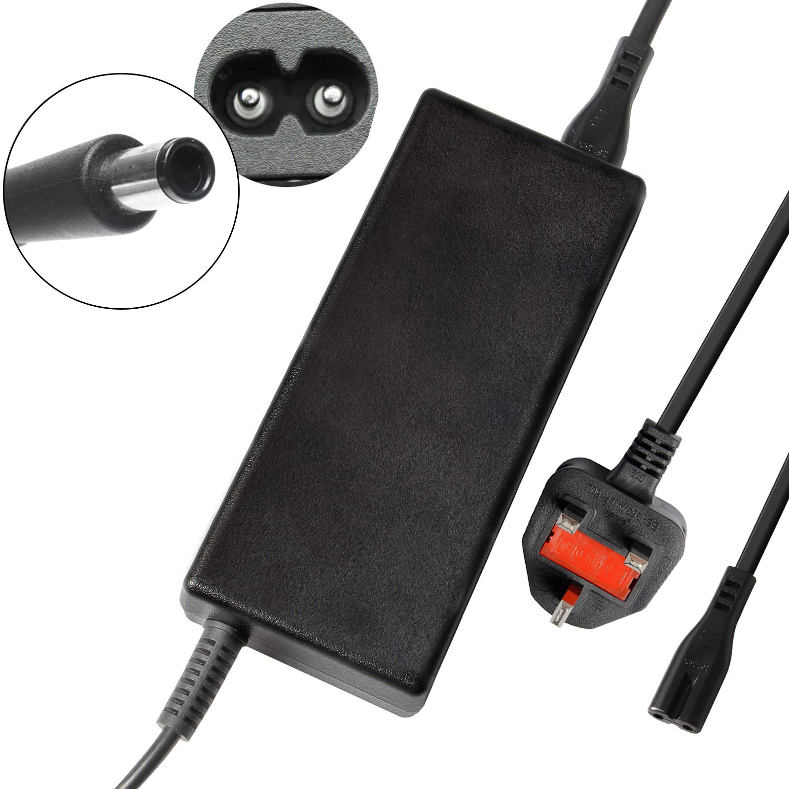 ARyee 19V 4.74A Laptop Charger Compatible with HP Probook 4420S 4430s 4440s 4510S 4520s 4525S 4530s 4535S 4540s 4545S 4730S 6360b 6450b 6455b 6460b 6470b 6475b 6550b 6560b 6570b(7.4x5.0mm)