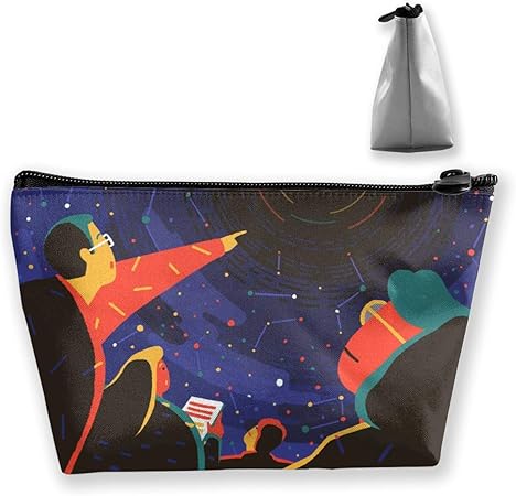 Amazon 化粧ポーチ かわいい 少女 イラスト メイクポーチ コスメポーチ 立ちます 収納 小物入れ かわいい 軽い 軽量 防水 便利 おしゃれ キャリーケース アイコス グロー コスメ Cxzcxcx 化粧ポーチ 通販