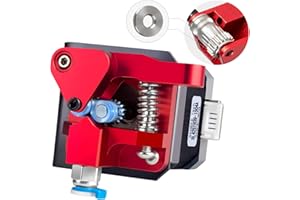 Redrex Dual Gear Ender 3 Extruder with Nema 17 Stepper Motor compatible with Creality Ender 3 V2,Ender 3 Pro,Ender 3 Neo,Ender 3 V2 Neo,Ender 3 Max Neo,Ender 5,Ender 7,CR6 SE,CR10 3D Printers