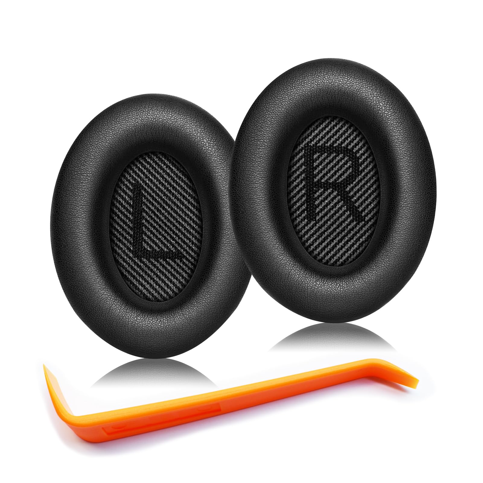 Photo 1 of QC35 Ear Pads - Replacement Earpads for Bose QuietComfort 35 II and QC35 Headphones & More (Black)