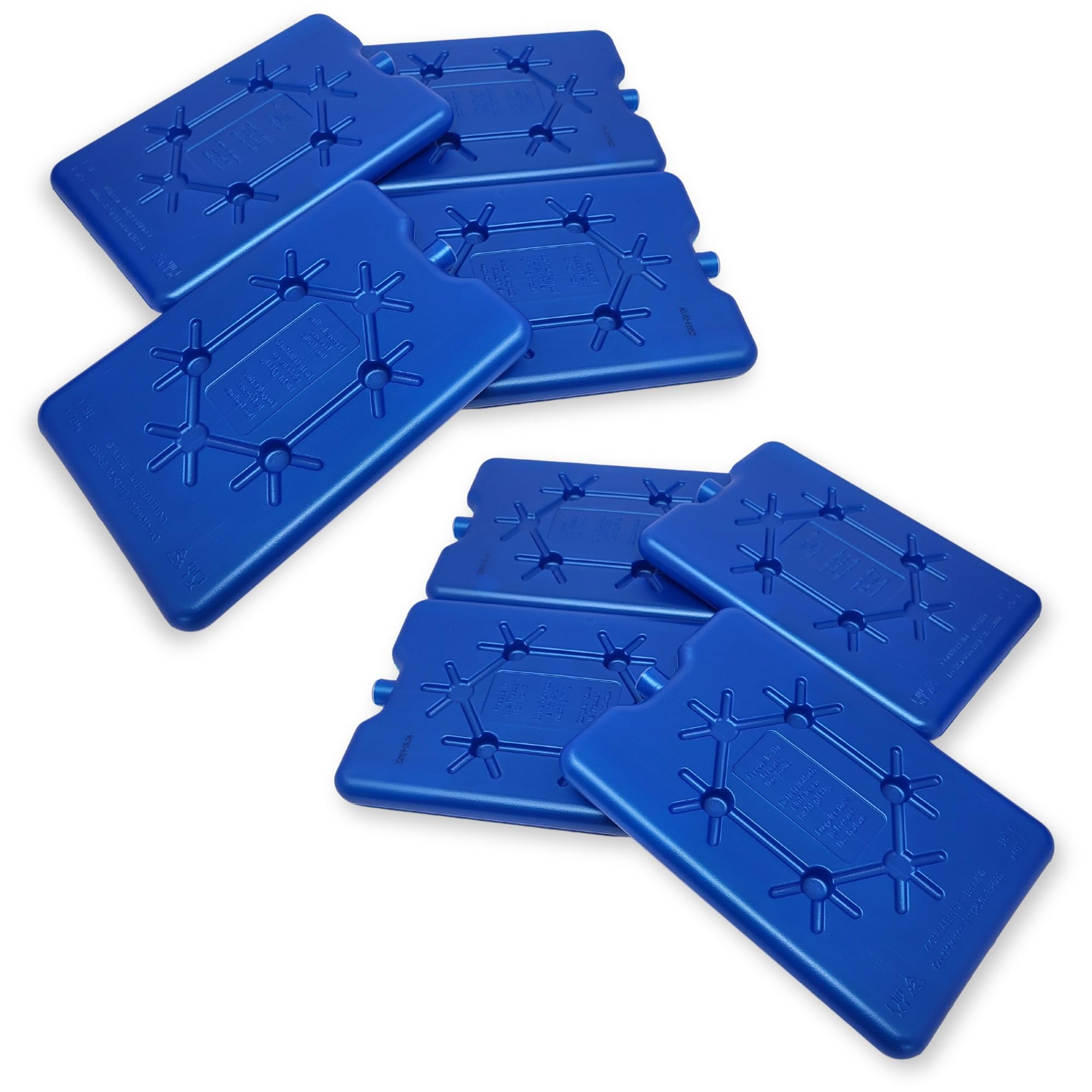 ToCi Ice Packs Flat Freezeboard Cooling Elements for Cool Box or Cool Bag - 8