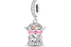 Hapour 925 Sterling Silver Charms for Bracelets Necklaces, Cute Fashion Love Heart Dangle Charm Pendant Beads Gift for Women Her