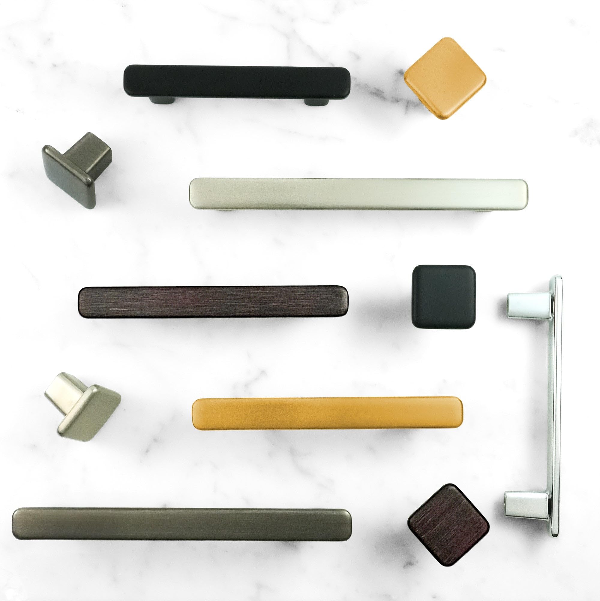 HESTIA HARDWARE 10 Pack | Drawer Pulls 3-3/4 Inch