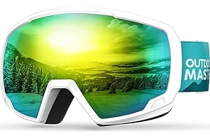 OutdoorMaster Kids Ski Goggles, Snowboard Goggles - Youth Snow Goggles