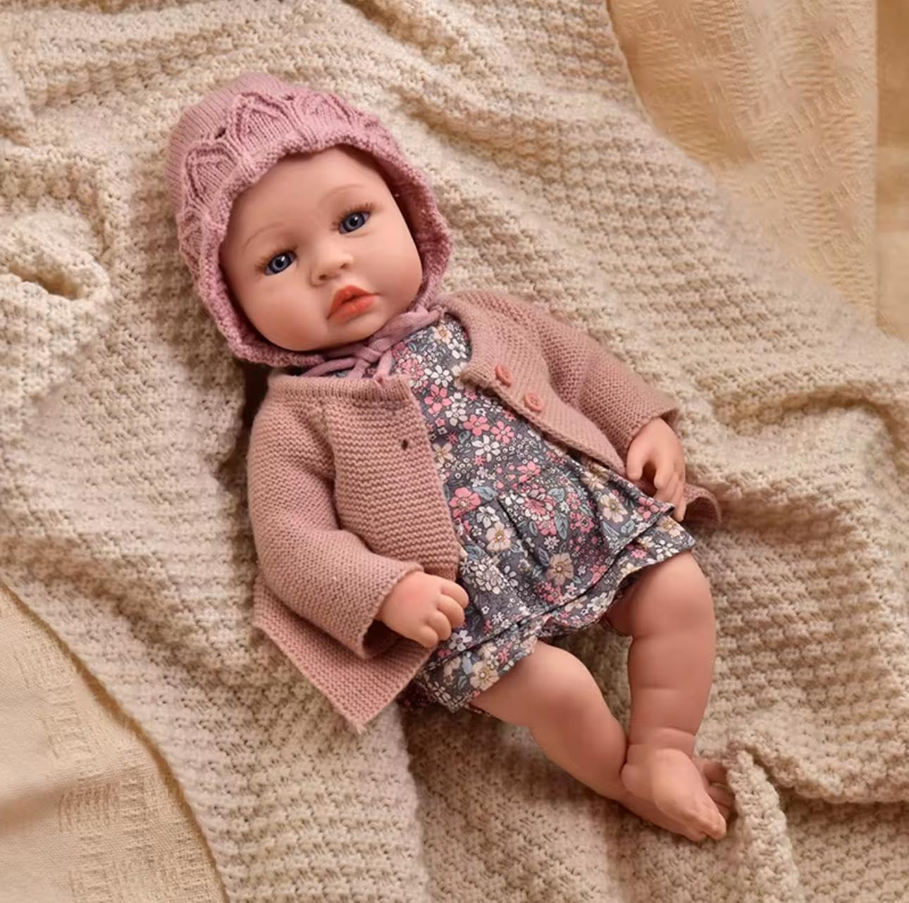 40cm Children's Newborn Vinyl Silicone Baby Dolls 16 Inch Reborn Doll For Girl Play Gift (Sku -3)