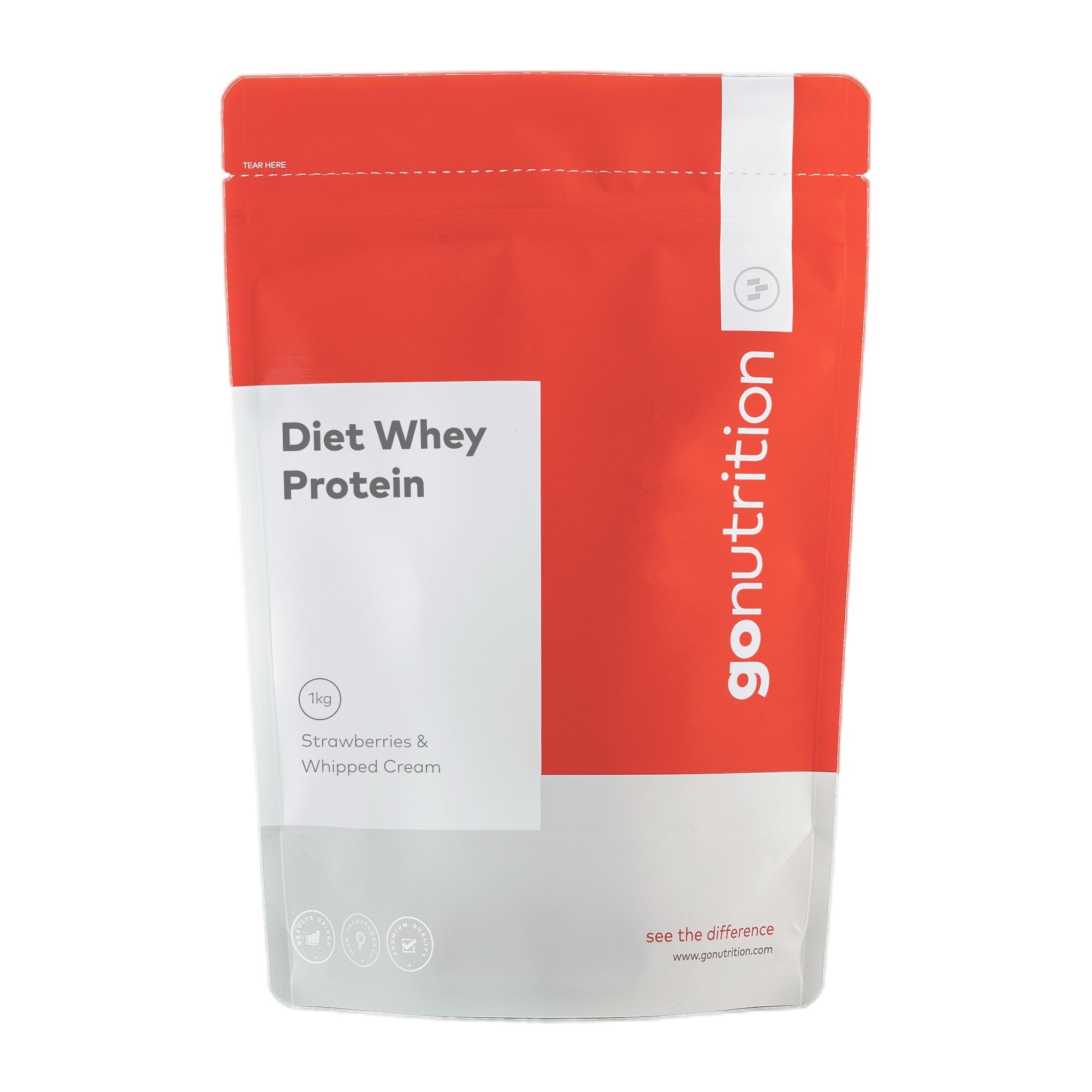 GoNutrition 1 kg Vanilla Ice Cream GN Diet Whey Protein
