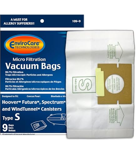 Sacs Hoover type S (paquet de 3) - Boutique de la Balayeuse