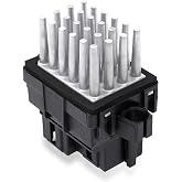 Blower Motor Resistor 13598134 Compatible with Select 2007-2013 Chevy Silverado Suburban Tahoe Traverse Malibu GMC Yukon XL Sierra Acadia Escalade CTS Buick Enclave 7-pins Replaces# 973-420 15141283