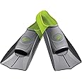 Speedo Unisex-Adult Swim Training Fins Rubber Short Blade