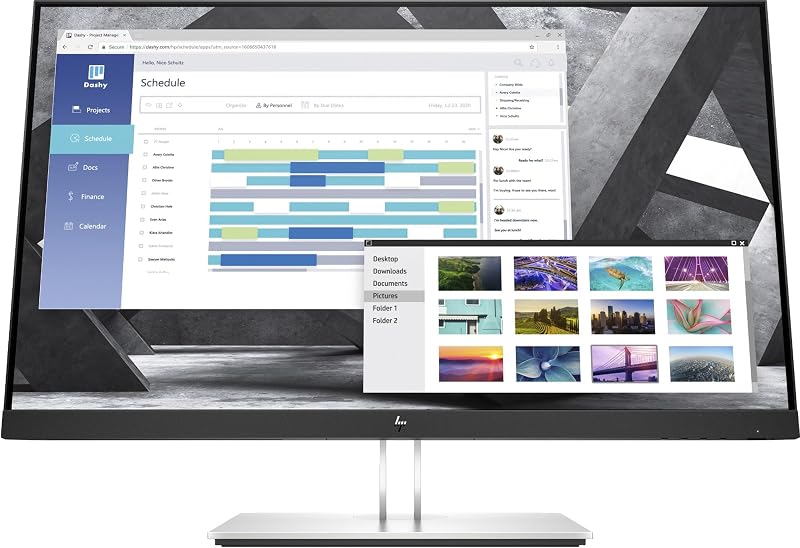 HP E27q G4 27 inch IPS Monitor 2560x1440 5ms HDMI QHD