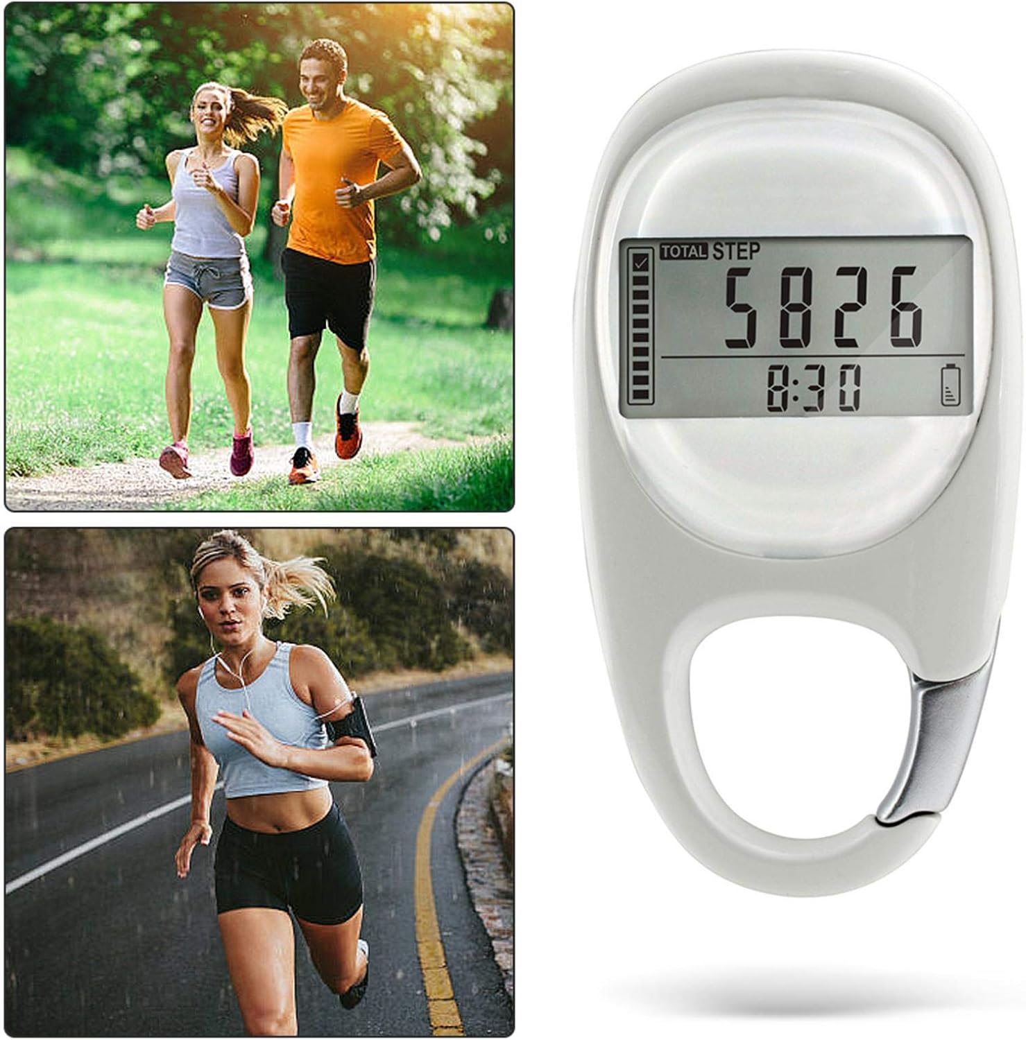 Sports & Outdoors Pedometers Simple Walking Pedometer Step Counter with