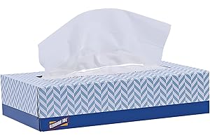 Genuine Joe Facial Tissue, 7.9" x 7.5", 2-Ply, 100 Sheets/Box, 30 Count