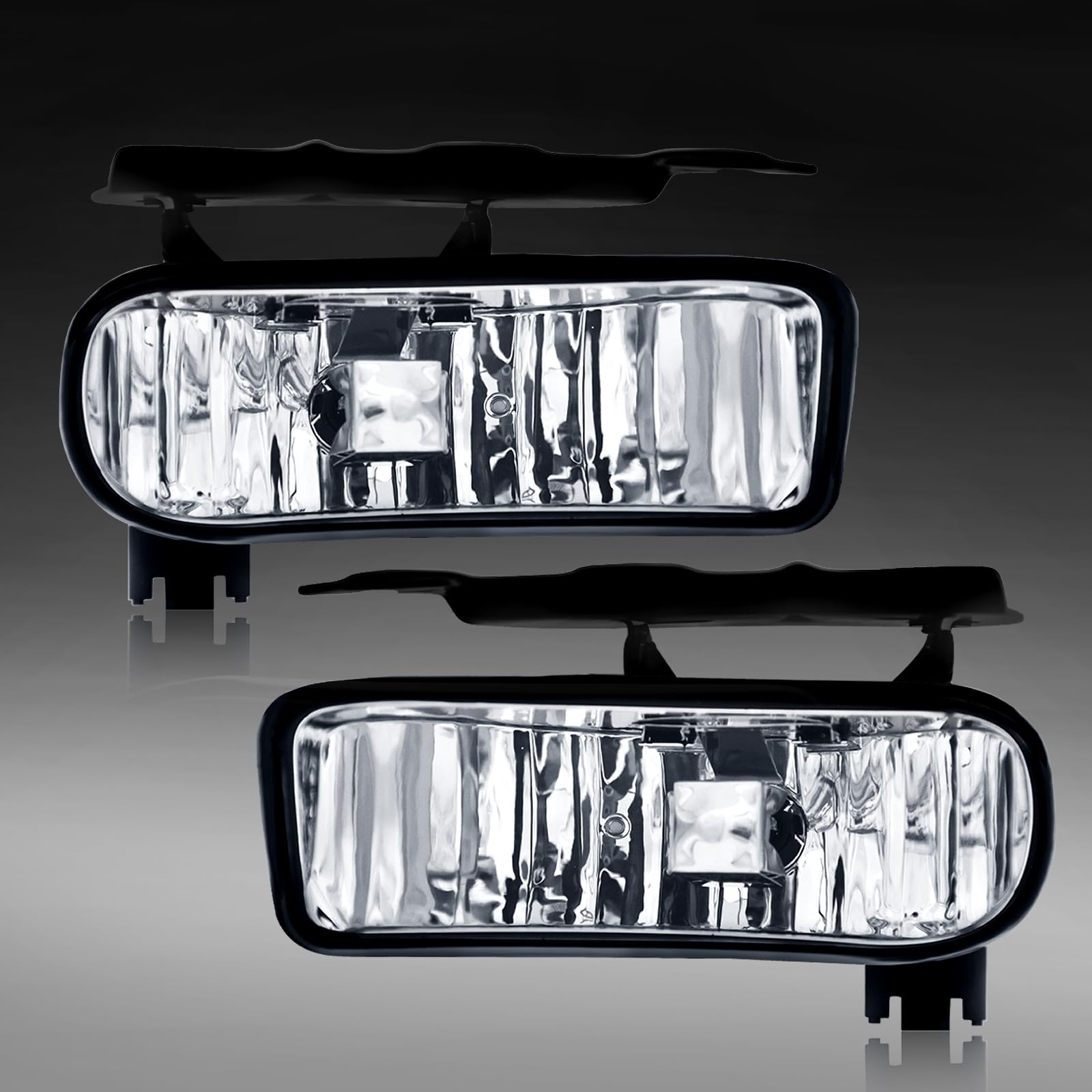 View 1 of 1 Pair Halogen Fog Lights for 2002-2006 Cadillac Escalade/EXT, 03 04 05 06 Escalade ESV