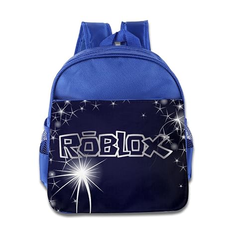Roblox Logo Platinum Style Kids School Backpack Bag - 
