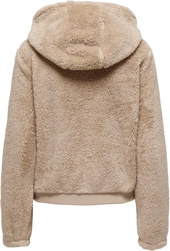Bestseller A/S ONLNEWANNA Contact Sherpa Jacket CC OTW Giacca Humus, M, Humus, M