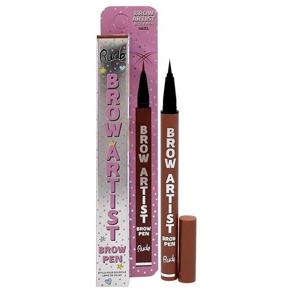 BROW ARTIST BROW PEN – HAZEL BY RUDE COSMETICS FOR WOMEN – 0.018 OZ BROW PEN