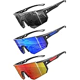 KALIYADI Sunglasses-Men Sports Mens-Sunglasses Women: Sun Glasses with UV400 for Running Cycling Golf Fishing