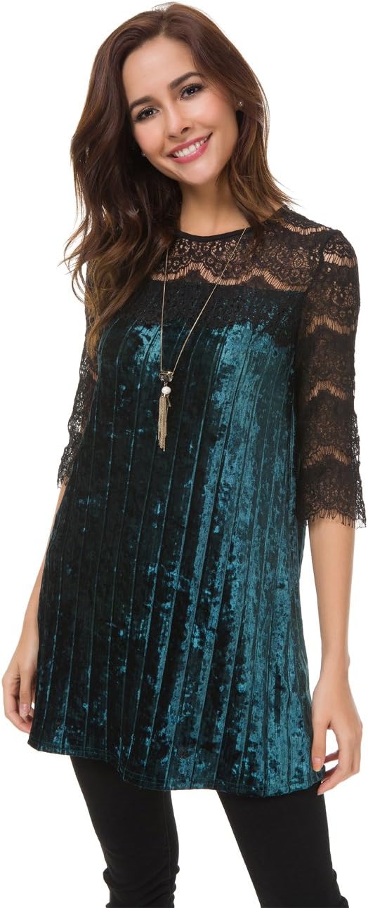 velvet tunic shirt