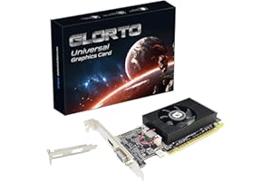 GeForce GT 610 2G DDR3 Low Profile Graphics Card, PCI Express 1.1 x16, HDMI/VGA, Entry Level GPU for PC, SFF and HTPC, Compat