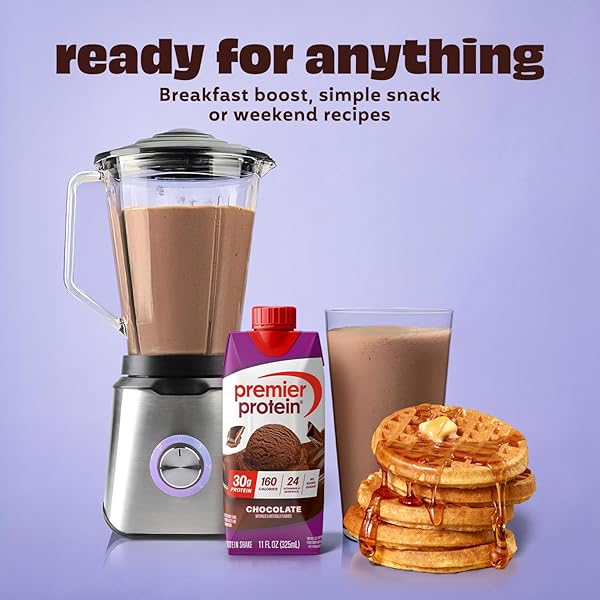 PREMIER PROTEIN SHAKE, CHOCOLATE, 30G PROTEIN, 11 FL OZ, PACK OF 12 (PACKAGING MAY VARY)