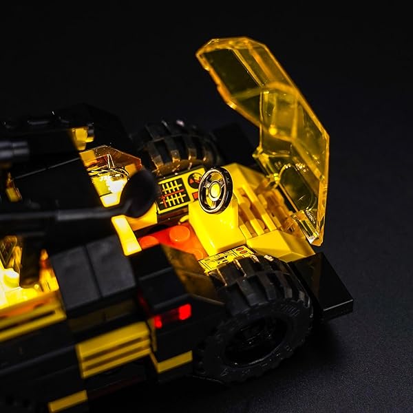 HILIGHTING UPGRADED LED LIGHT KIT COMPATIBLE WITH LEGO BLACKTRON RENEGADE BUILDING SET, LIGHTS DECORATION COMPATIBLE WITH LEGO 10355 (MODEL NOT INCLUDED)