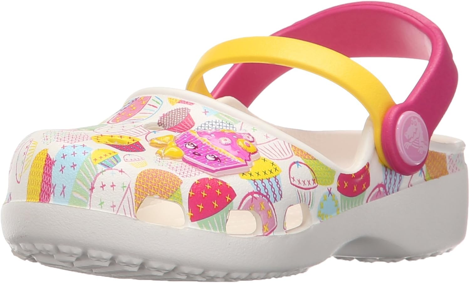 Crocs Girls' KarinCupckeClgK Clogs, White, 9 UK Child Amazon.co.uk