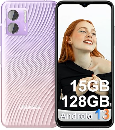 Amazon.com: DOOGEE N50 2023 Unlocked Cell Phone, 15GB+128GB