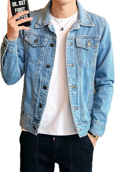 denim jacket fit men