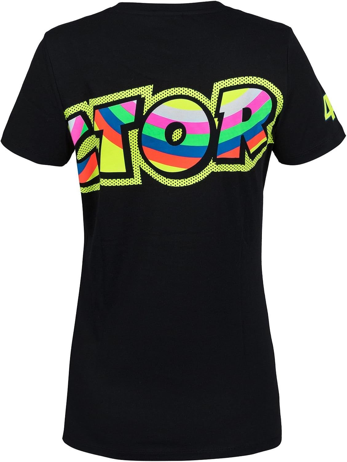 Valentino Rossi Vrwts307304001 T-Shirt, T-Shirt, Vr46, The Doctor Women, Black, L 98 cm/39In Chest - Image 3
