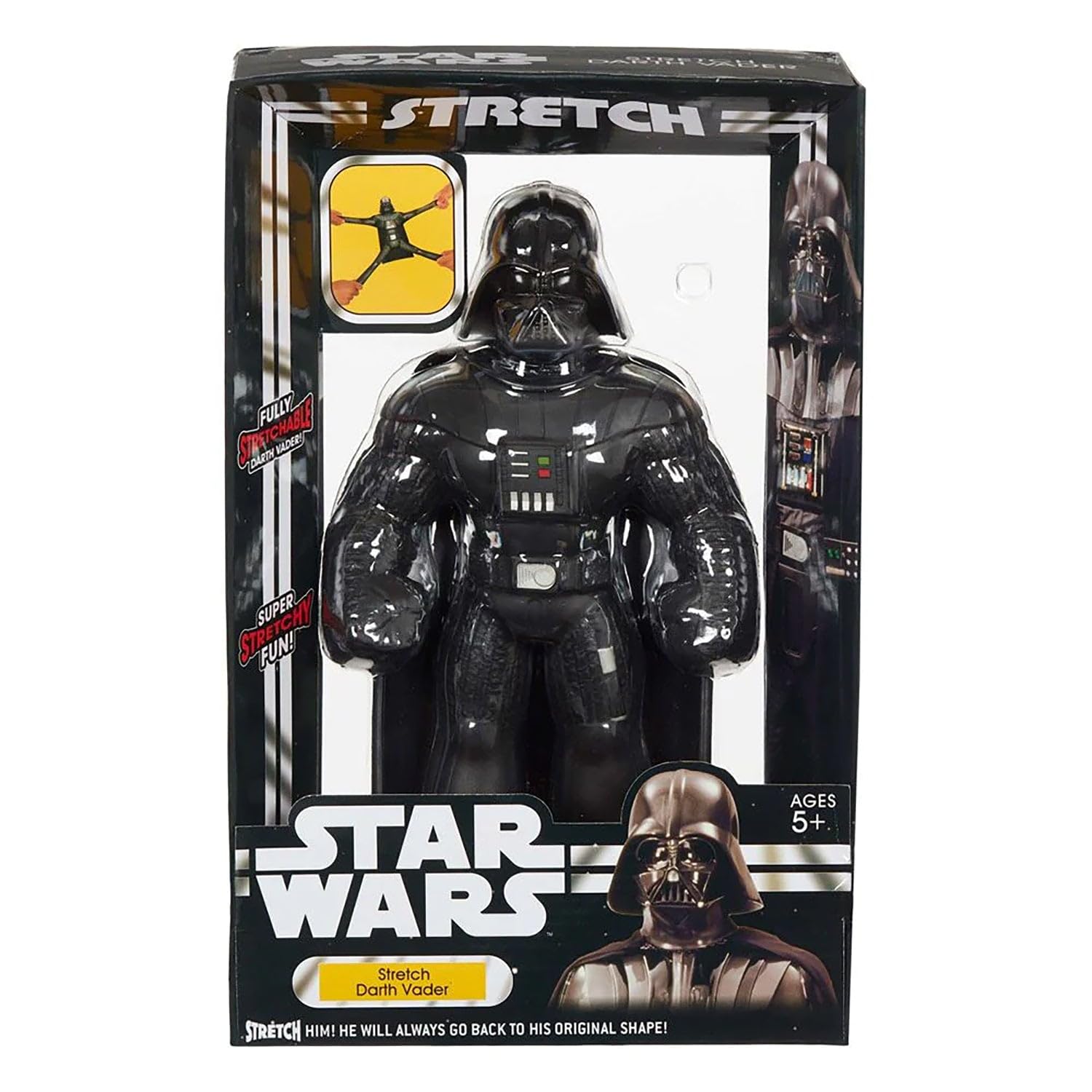 STAR WARS LARGE DARTH VADER STRETCH TOY, STRETCH ARMSTRONG, AMAZING STRETCHY FUN. FULLY STRETCHABLE DARTH VADER. IDEAL PRESENT FOR GIRLS, BOYS & STAR WARS FANS
