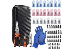 100PCS tire Repair Rubber Nail kit,Fix Without Tire Removal,Three Sizes tire Screw Plugs Tread Repair for Car,Truck,Motorcycl