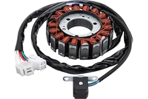 GOOFIT 18 Coil Motorcycle Magneto Stator Coil Replacement for Suzuki LTZ400 Quadsport Z KFX KSF 400 KSF400 Arctic Cat DVX400